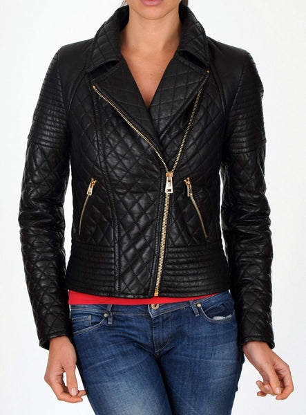 The Matrix 4 Jada Pinkett Smith Black Biker Jacket